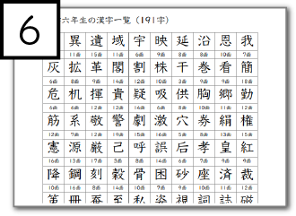 小学6年生で習う漢字一覧 実力確認できる漢字プリント